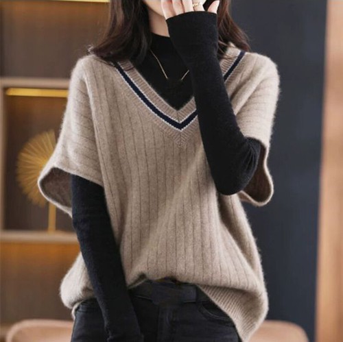 Autumn Winter 3D Printed Woolen Sweater Vintage Knit Bottoming Sweater Warm Plus Size Wool Blend Jumper Tops