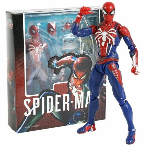 The Spiderman PS4 Advanced Suit PVC Action Figure Collectible Model Toy In BOX - Picture 1 of 8