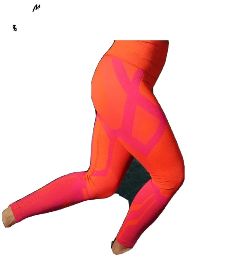 Adidas formotion sculpt two-tone tights - large