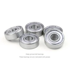 10PCS Bearing Carbon Steel Mini Ball Bearing Miniature Bearings Deep Groove
