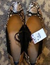 NEW Zara Animal Print Shoes