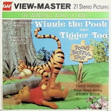 Disney's Winnie the Pooh and The Tigger Too 3d View-Master 3 Reel Packet - Color