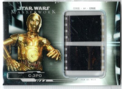 STAR WARS 2019 TOPPS MASTERWORK FC-CP5 FILM CEL RELIC INSERT CARD