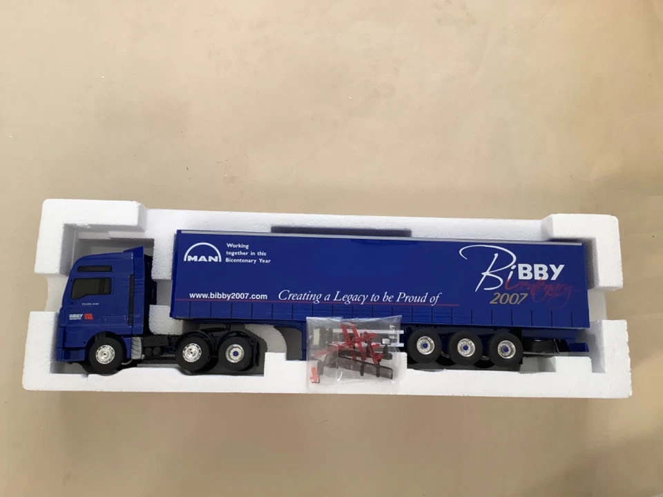 ELIGOR 1:43 MAN TG XXL TAUTLINER BIBBY DISTRIBUCIÓN 200 AÑOS 113339 Foto 2 de 4