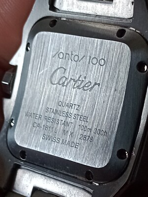 Cartier Santos de Cartier MX 2878 | eBay