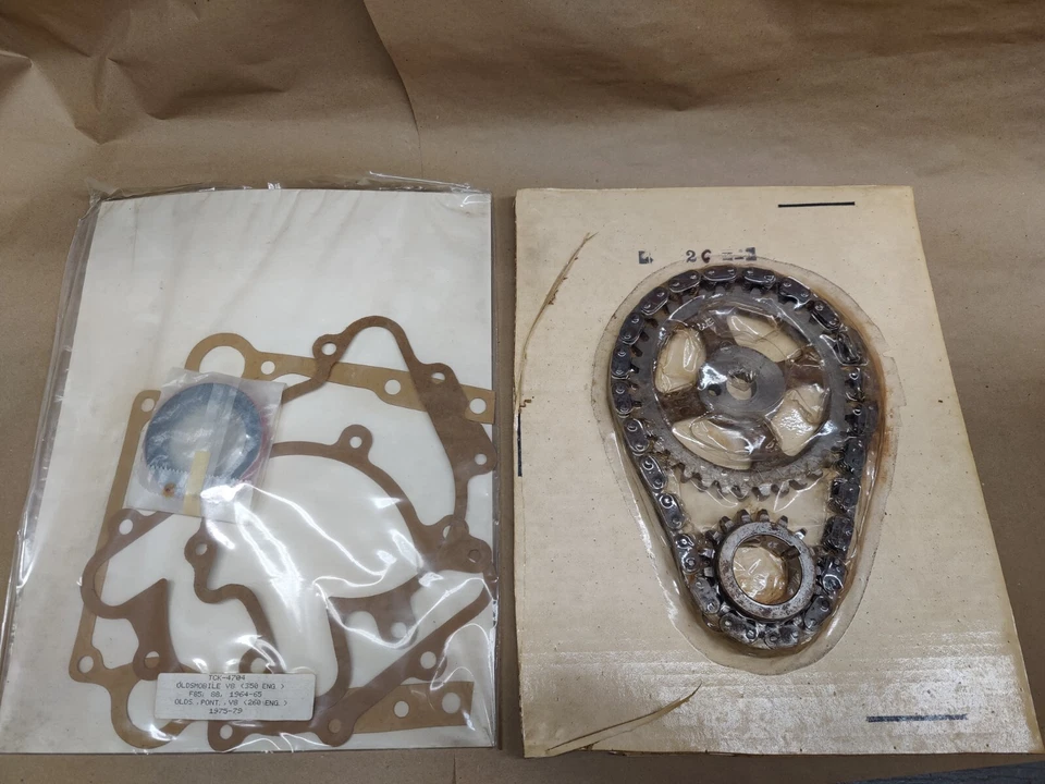 Nuevo de Lote Antiguo 1975 y UP Buick Olds Pont 260 330 350 403 455 V8 KIT DE REAJUSTE TCM-2G Foto 2 de 2