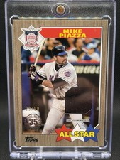 2022 Topps Mike Piazza 1987 Topps All-Star Relic #87ASR-MP 23/50 RARE Clean