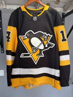 Stefan Noesen Game Worn Pittsburgh Penguins Jersey Size 56