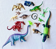 Mixed Lot Dinosaurs Toy SAFARI Dinos Figure T Rex Toys Dinosaur Action Figures