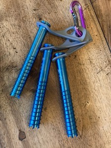 1996 CAMP "Titanium 1" Ice Screws, Bundle Of 3