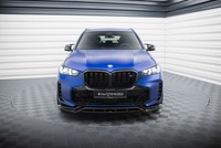 Front Ansatz V.1 FüR BMW X5 M-Paket G05 Facelift Frontspoiler Schwarz
