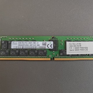 SK hynix 32GB DDR4 2933 ECC RDIMM PC4 2933Y 2Rx4 Server Memory HMA84GR7CJR4N WM