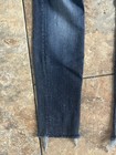 MOTHER BLUE JEANS LOOKER ANKLE FRAY CROP SKINNY RAW HEM 27 FILM AT 11 — photo 2