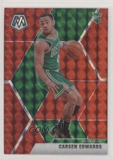 2019-20 Panini Mosaic Rookies Red Prizm Carsen Edwards #220 Rookie RC 02ia