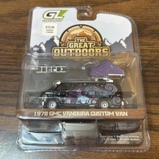 1978 GMC Vandura Custom Van w/ Tent Diecast 1:64 Scale Model - Greenlight 38080C