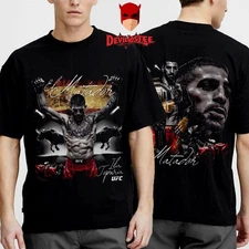 Ilia Topuria UFC 317 El Matador T-Shirt Bull Fight Double Sided Reprint