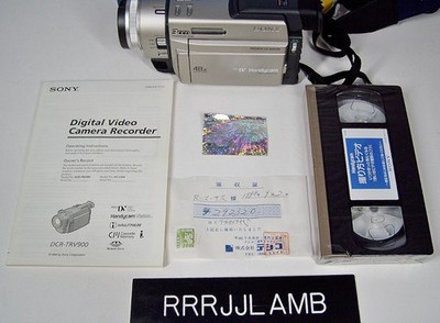Sony DCR-TRV900 Handycam MiniDV Camcorder NOS w Box in Japanese