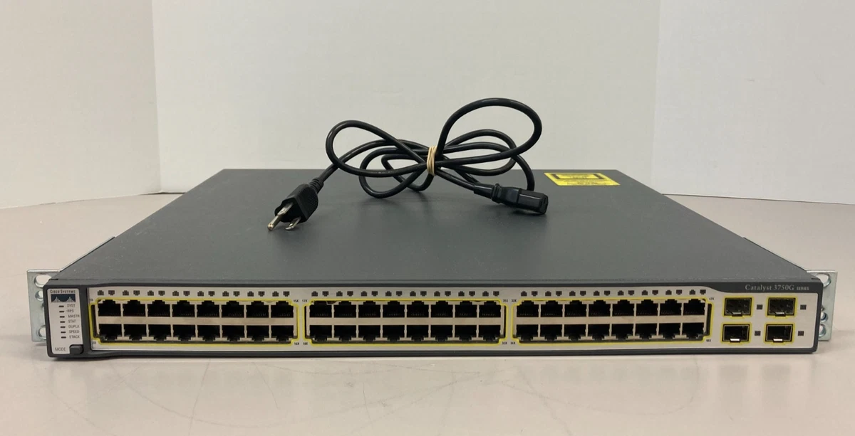 Cisco Catalyst 3750G Enterprise Network Switches for sale - eBay