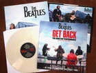 CLEAR vinyl -The Beatles GET BACK DeLuxe Import set w POSTER! ROOFTOP LP