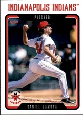 2023 Indianapolis Indians Choice #30 Daniel Zamora Loma Linda California NM Card