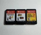 Nintendo Switch Mario Game Lot: 3D World, Paper Mario Origami King,Mario Maker 2