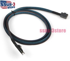 MiniSAS HD Adapter Cable SFF-8643 to SFF-8087 36Pin Server Motherboard 1M