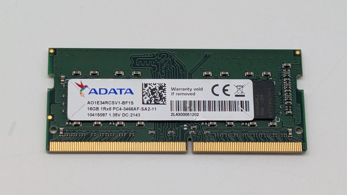 15 ADATA 16GB DDR4 メモリー A01P2RX8C73-825S 15 ADATA 16GB DDR4
