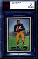 1951 Topps Magic #2 Bill Wade BVG 3 VG