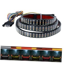60" Truck Tailgate Light Bar - 432 LED Triple 60" Tailgate Light Strip 432 LEDs