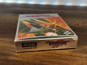 GRADIUS II 2 Japan Famicom with Box & Manual US Seller FC0468