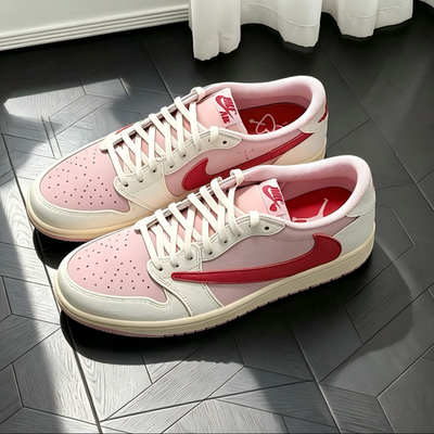Travis Scott x Air Jordan 1 Low OG SP “Tropical Pink” IQ7604-101