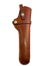 Vintage Hunter 1100 H 4 Gun Holster Brown Leather Patina