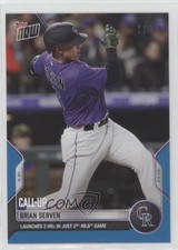 2022 Topps Now Call-Up Blue 11/49 Brian Serven #215 0j81