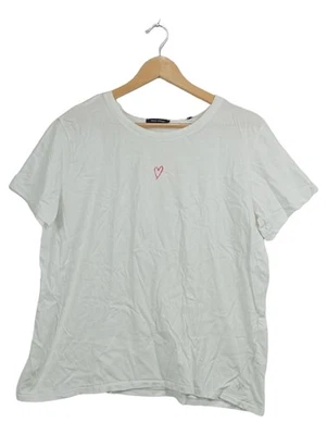 Marc O'Polo T-Shirt Femme Blanc Casual Logo Coton (EU 52, 6XL) - Photo 1/3