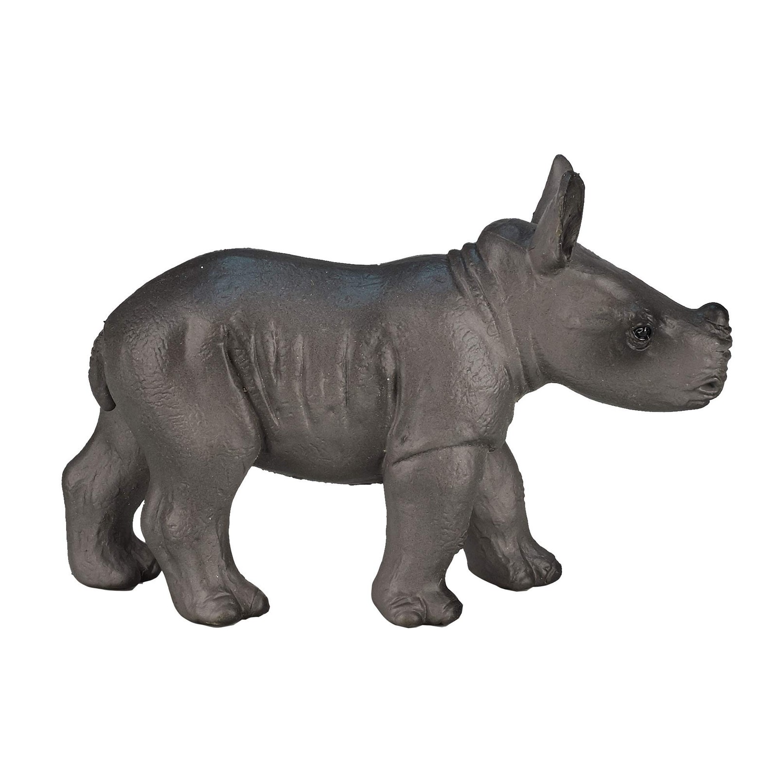 MOJO - Rhino Baby Walking Hand-Painted Toy Figure Wildlife Collection True 1990₽