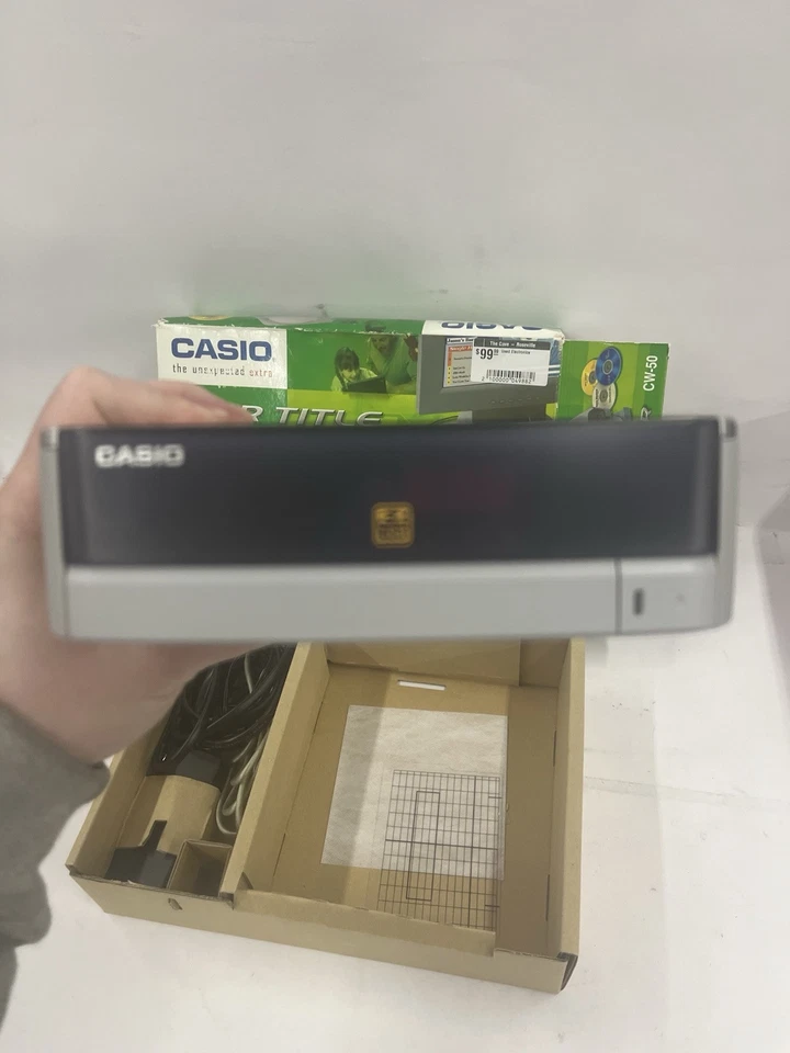 Casio CW-50 CD/DVD Thermal Printer - Image 3 of 4