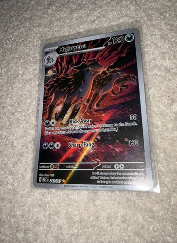 Ascended Heroes ASC 243/217 Mightyena Illustration Rare NM/M