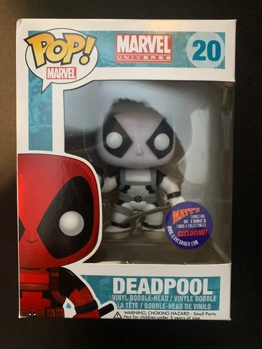Funko Pop Deadpool 20 Matt's Cavalcade Glowing Head Only Error