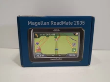 Magellan RoadMate 2035 Maps Touch Screen Navigation System W/Accessories Works 
