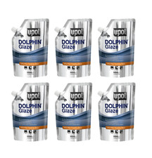 Upol 714 Dolphin Glaze Bag Self Leveling Glaze Putty Whardener 440ml 6pack