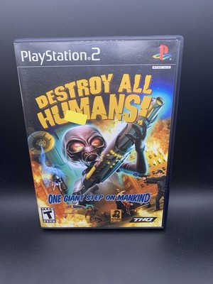 Destroy All Humans! PS2 PlayStation 2 Black Label Game 2006 Tested