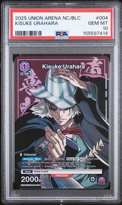 2025 Union Arena Kisuke Urahara BLC-3-004 Bleach English PSA 10