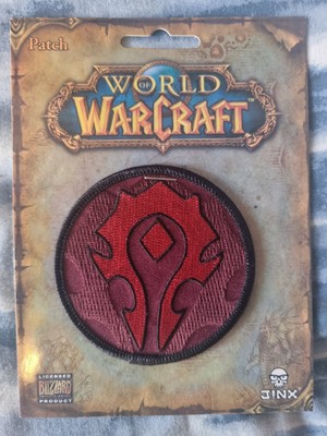 World Of Warcraft Iron On PATCH -- FOR THE HORDE