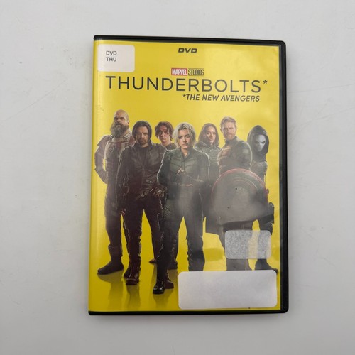 Thunderbolts DVD *The New Avengers Starring Florence Pugh & Sebastian Stan 2025