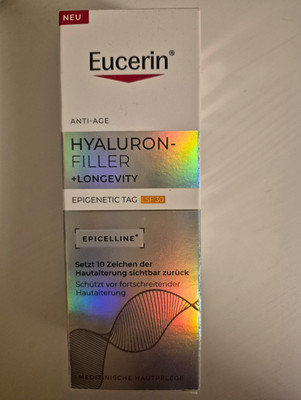 Eucerin Hyaluron-Filler + Longevity Tagescreme Anti-Age LSF 30 50 ml
