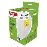 Led Lampe E27 G125 18W 2452Lm Neutralweiß 4000K Milchig Ersatz FüR GlüHbirne