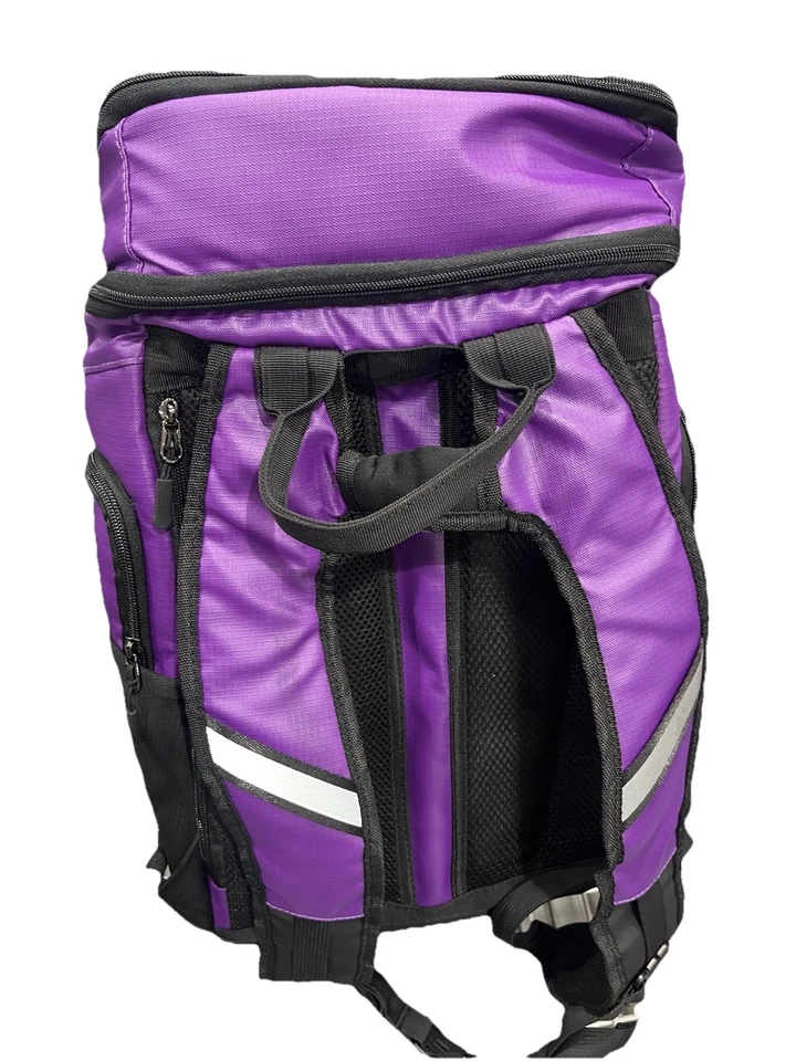 Logo Brands LSU Tigers Backpack Cooler 26 Cans Purple NWT - Image 4 of 4