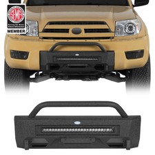 Grille Guard Winch Plate For 4runner 2003-2005 Stubby Bumper 72w Light Bar Grille Guard Winch Plate For 4runner 2003-2005 Stubby Bumper 72w Light Bar
