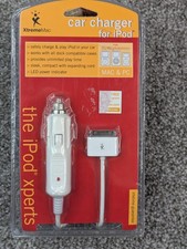 Vintage XtremeMac IPod Car Charger 30 Pin Dock Connector 3G 4G Mini Nano Sealed