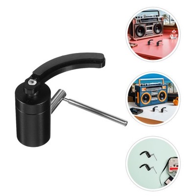 Vinyl Record Player Arm Lifter Turntable Auto Stop Black Tonearm Raiser for